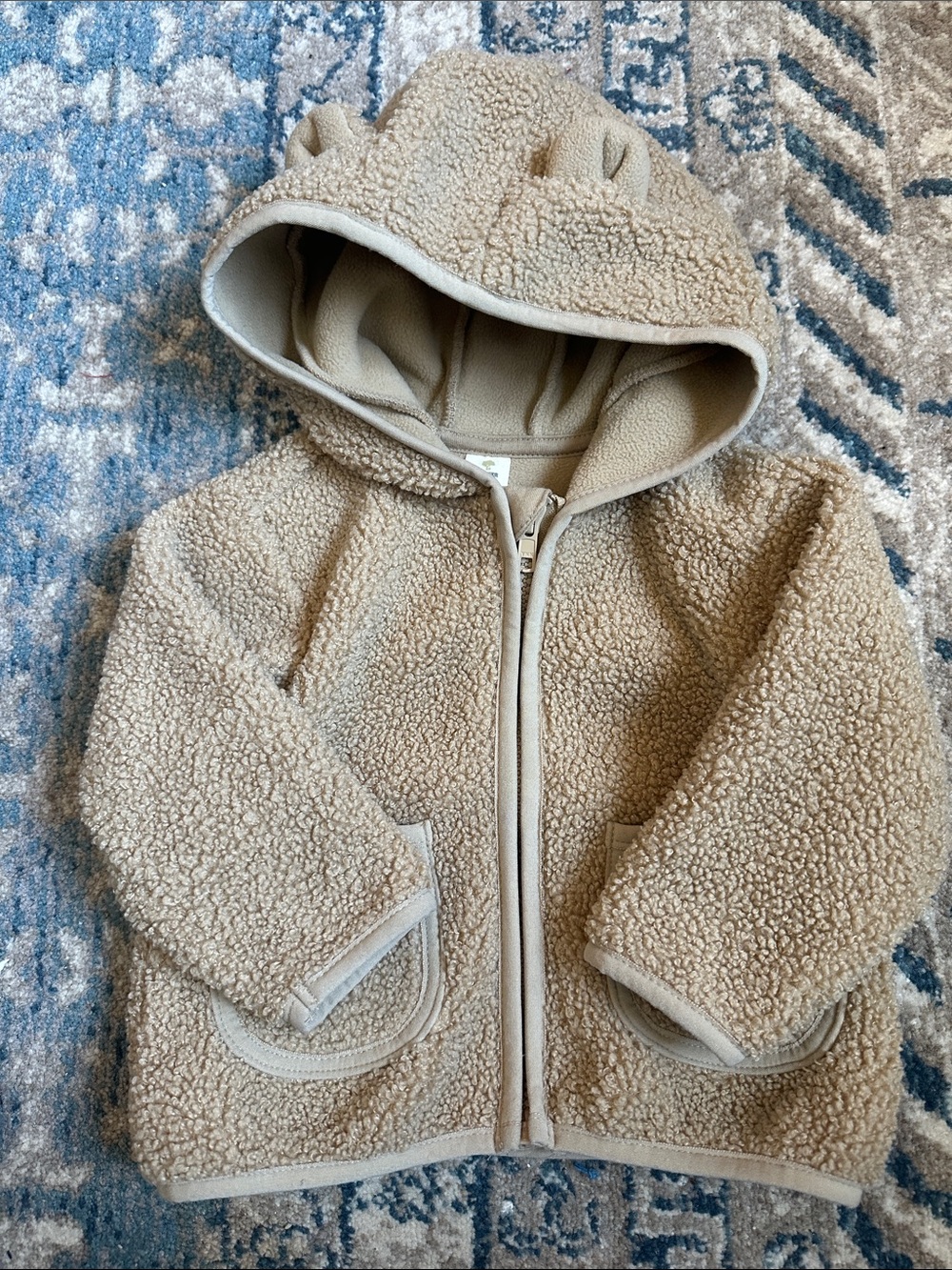 Tucker & Tate Teddy Sherpa Baby Jacket with Ears